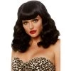 Leg Avenue 16” Retro Bang Curly Bob Wig Wigs