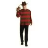 Rubies Rubie's Men's Nightmare On Elm St Freddy Krueger Shirt With Mask Mens Licensed Costumes