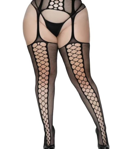 Rubies Maci Stockings With Garter Belt Garterbelt Stockings And Suspender Hose