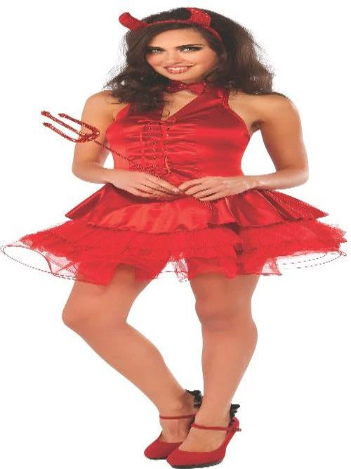 Rubies Women's The Devil Made Me Do It Costume