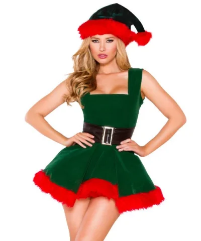 Roma 1pc Head Elf Costume Holiday