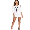 Roma 1pc Silly Ghost Dress Costume