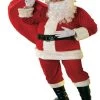 Rubies Velour Santa Suit With Gloves