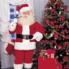 Rubies Imperial Plush Adult Santa Suit With Faux Fur Trim Mens Holiday
