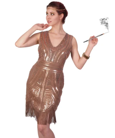 Western Fashion Flapper Dress