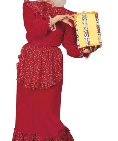 Rubies Ruffled Dress Mrs. Claus