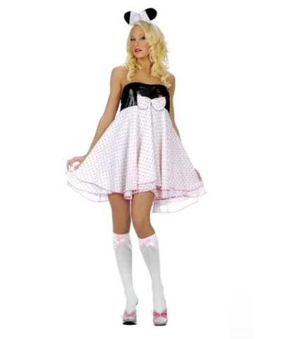 Music Legs 2 PC Polka Dot Strapless Mouse Dress