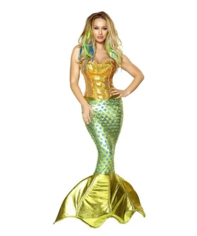Roma 2pc Siren Of The Sea Mermaid Costume
