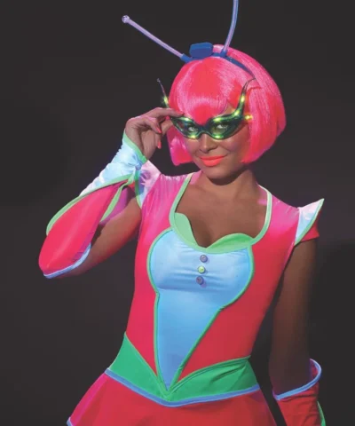 Rubies Rubie's Costume Alien Raver Light-Up Glasses Best Selling Products