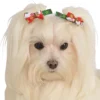 Rubies Dog Festive Hair Bows Pets Accessories