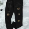 Trendsi Leopard Patch Skinny Jeans