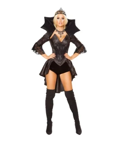 Roma Fairytale & Fanasty 4-Piece Queen Of Darkness Costume