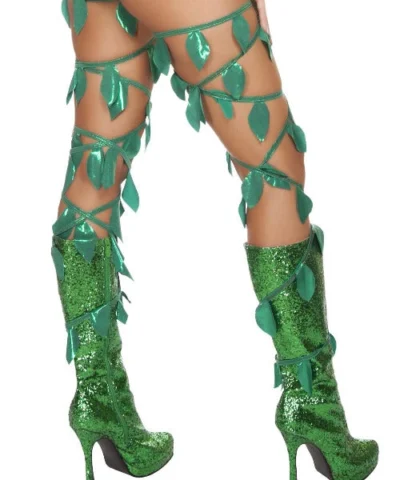 Roma Best Selling Products Green Leaf Thigh Wraps