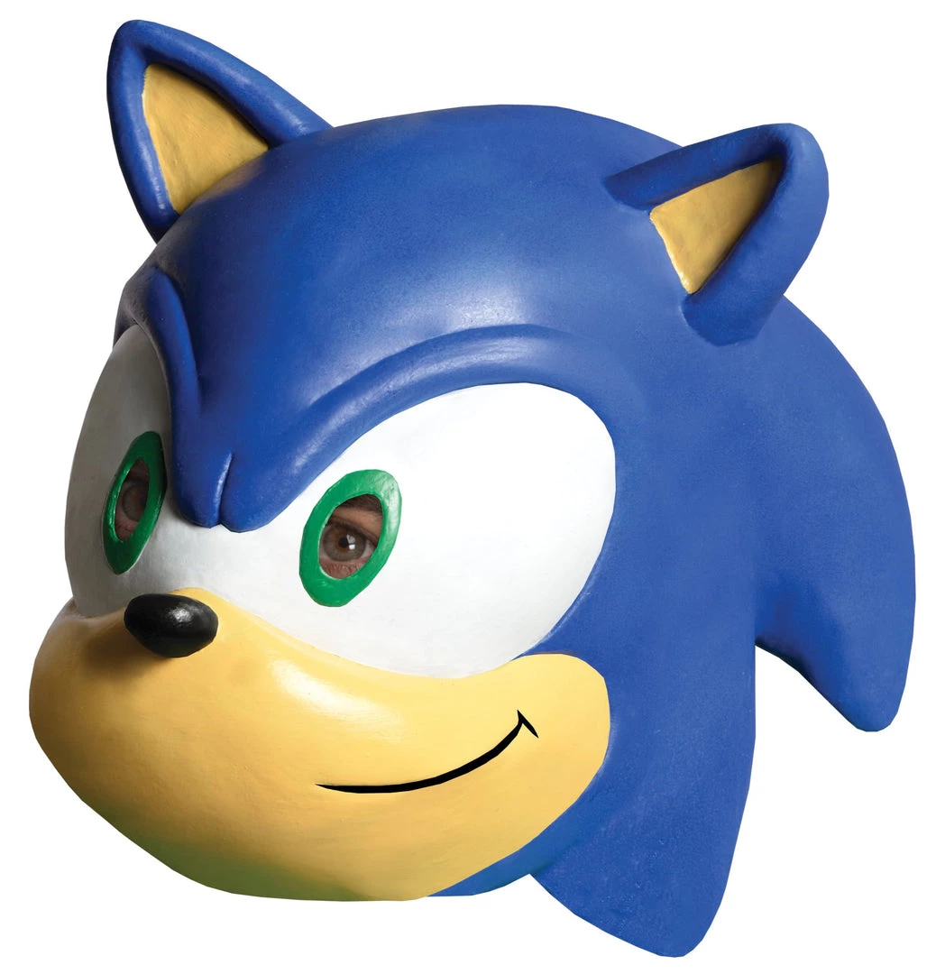 Rubies Kids Sonic 3/4 Vinyl Mask