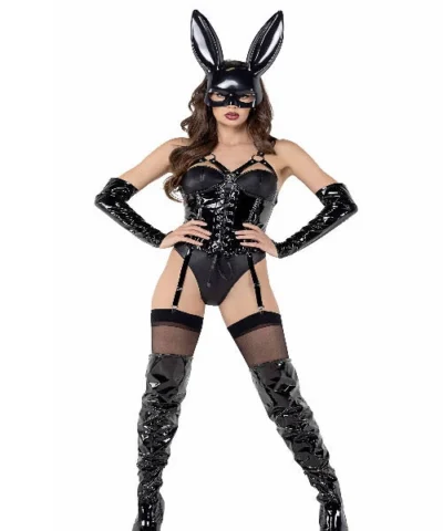Roma Playboy Collections 4pc Playboy Dominatrix Costume