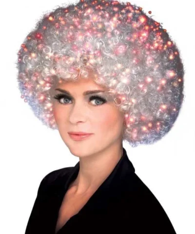 Rubies Fiber Optic Afro Wig