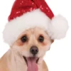 Rubies Pets Accessories Red Sequin Santa Hat