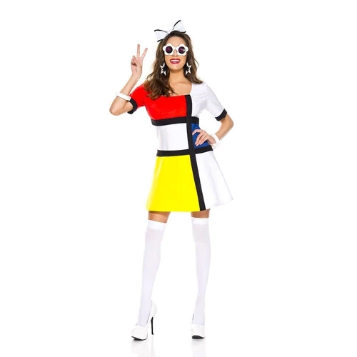 Music Legs Oldies Time Period 60's Mod Muse Costume