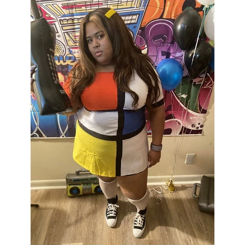 Music Legs Oldies Time Period 60's Mod Muse Costume