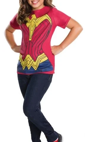 Rubies Rubie's Batman V Superman: Dawn Of Justice Wonder Woman Child Top And Tiara Kids Licensed Costumes