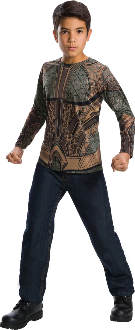Rubies Kids Aquaman Costume Top Kids Licensed Costumes