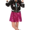 Rubies Rubie's JoJo Siwa Bomber Jacket With Skirt And Bow, Kids Licensed Costumes