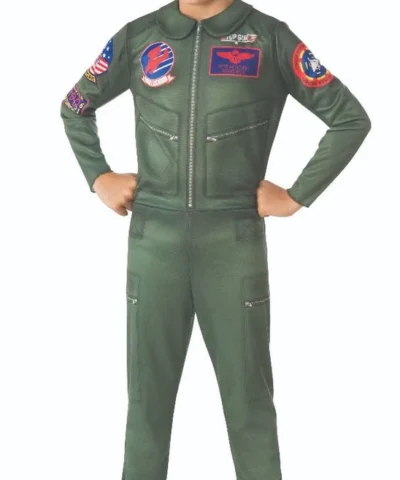 Rubies Kids Licensed Costumes Kids Top Gun Jumpsuit Costume
