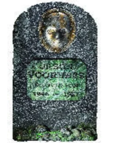 Rubies Jason Voorhees Tombstone