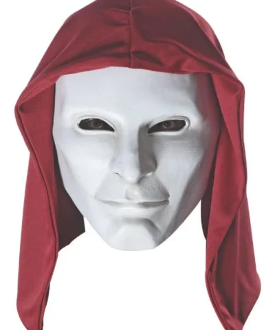 Rubies Face Mask Rubie's Costume Men's Arkham City Adult Deluxe Overhead Latex Anarky Mask
