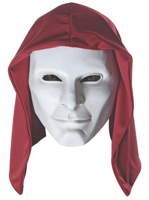 Rubies Face Mask Rubie's Costume Men's Arkham City Adult Deluxe Overhead Latex Anarky Mask
