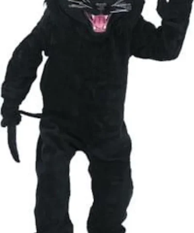 Rubies Mens Licensed Costumes Rubie's Adult Black Panther Mascot Costume