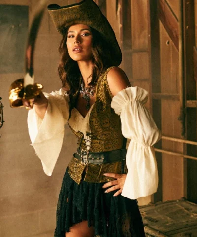 Roma 6 Pc Pirate Queen Costume
