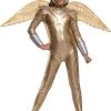 Rubies Kids Gold Armored Wonder Woman Costume - Wonder Woman 1984 Kids Licensed Costumes