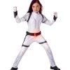 Rubies Kids Black Widow Classic Costume (White Suit) - Black Widow Movie Kids Licensed Costumes
