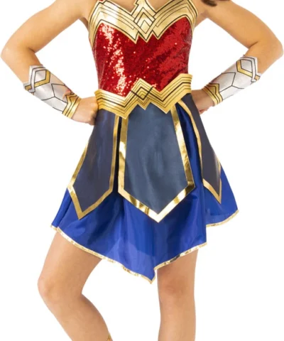 Rubies Kids Wonder Woman Deluxe Costume - Wonder Woman 1984 Kids Licensed Costumes
