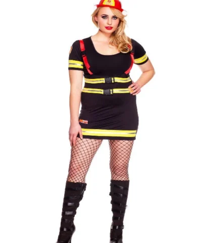 Music Legs Military & Uniforms Fire Hazard Honey Women Costume