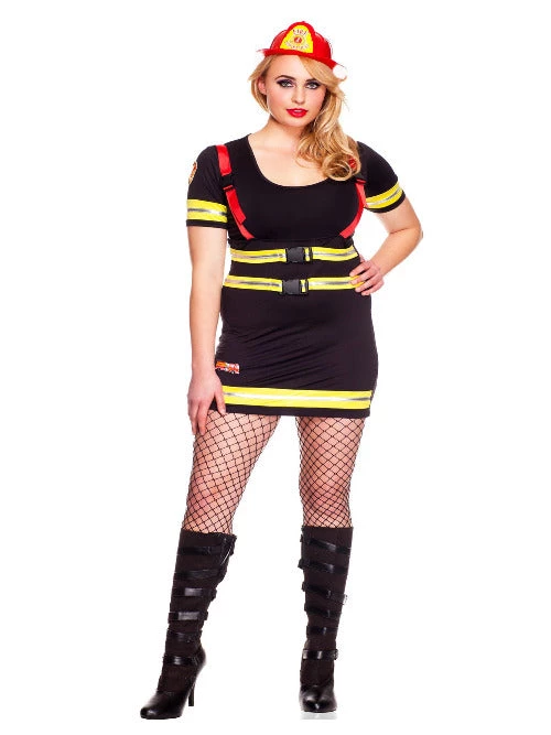 Music Legs Military & Uniforms Fire Hazard Honey Women Costume