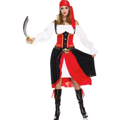 Music Legs Jewel Of The Night Costume Ladies Pirates