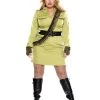 Leg Avenue Plus Size Womens Military Cadet Costume Military & Uniforms