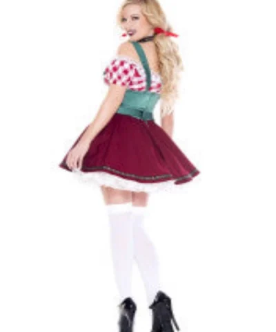 Music Legs Flirty German Gal Women Costume International