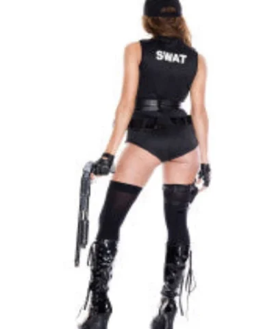Music Legs SWAT Hottie Women Costume
