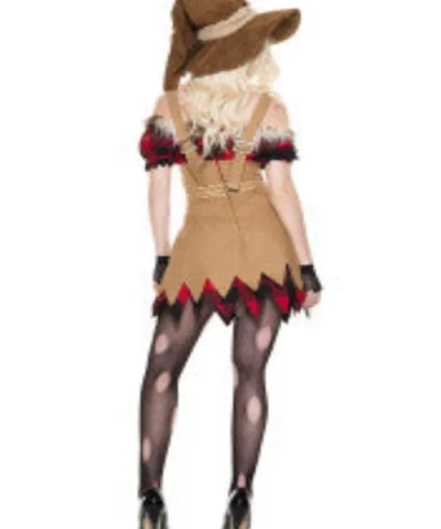 Music Legs Witches Vampire And Devils Living Scare Crow Women Costume