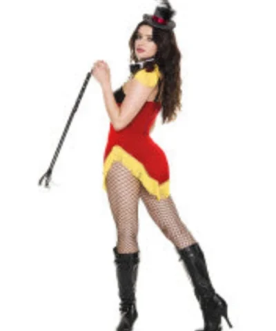 Music Legs Circus & Clowns Ring Leader Women Costume