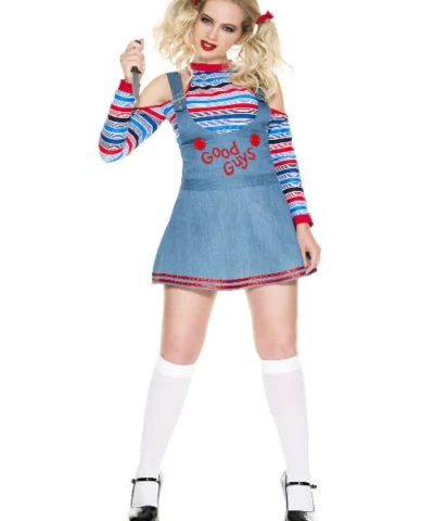 Music Legs Good Guys Doll Womens Costume Witches Vampire And Devils