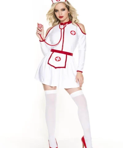 Music Legs Military & Uniforms Home Health Nurse Costume