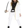 Music Legs Private Privateer Women Costume Ladies Pirates