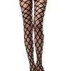 Leg Avenue Freya Hardcore Fishnet Tights Net & Lace Tights