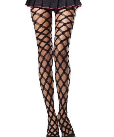 Leg Avenue Freya Hardcore Fishnet Tights Net & Lace Tights