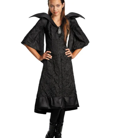 Disguise Kids Licensed Costumes Maleficent Christening Black Gown Child Classic Costume