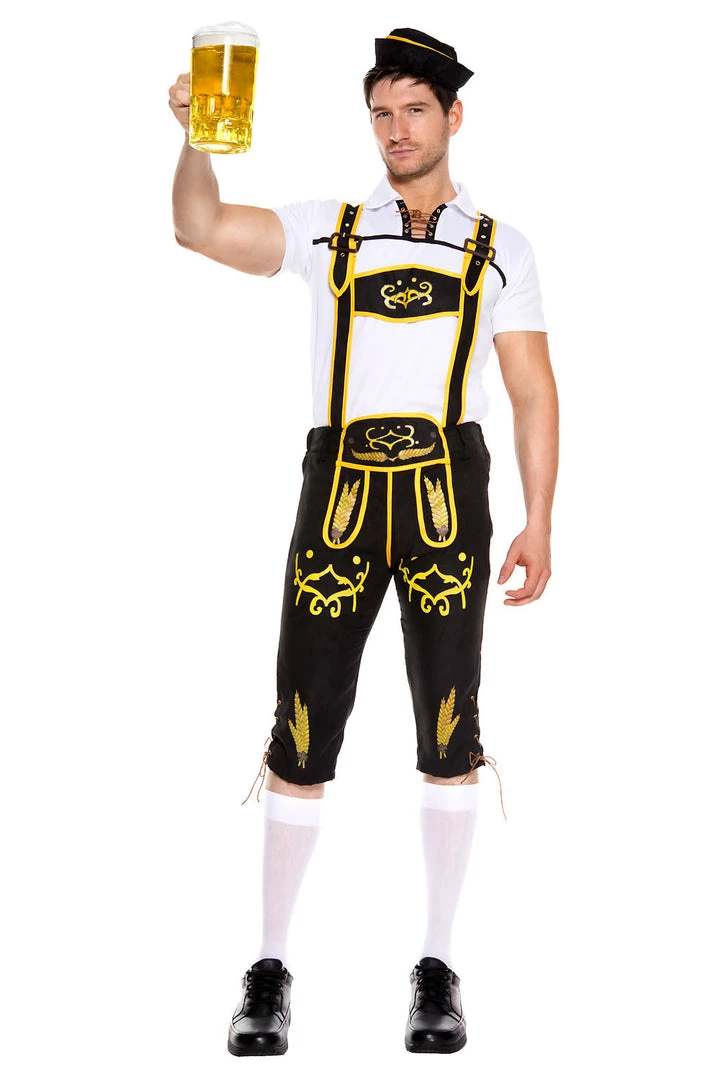 Music Legs German Beer Man Costume Mens Classic Fun